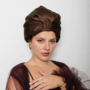 Keyp Asleep Bonnet in Mocha Moon